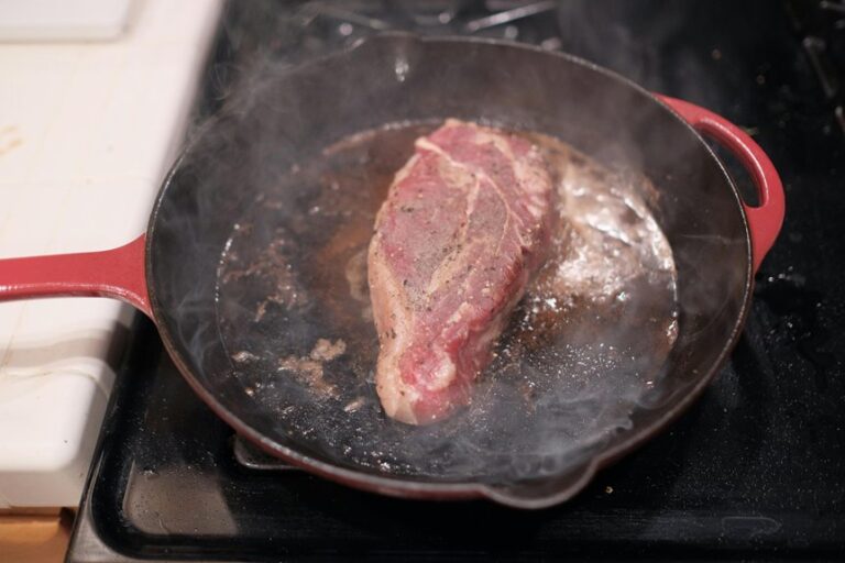 pan cook well done